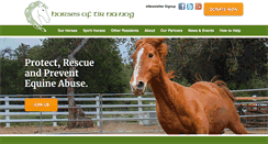 Desktop Screenshot of horsesoftirnanog.org