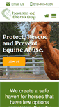 Mobile Screenshot of horsesoftirnanog.org
